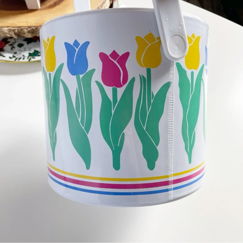 Vintage 70’s Retro Tulip Ice Bucket